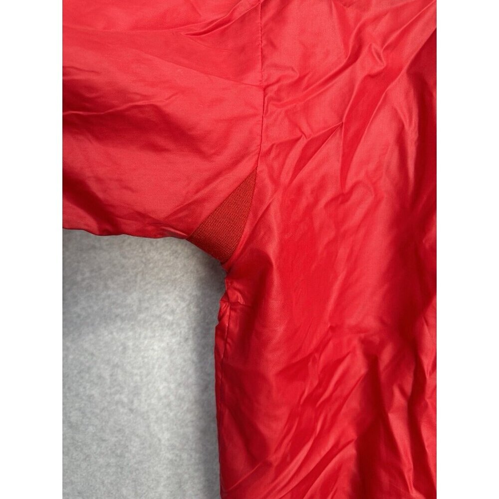VTG Sawgrass Florida Golf‎ Country Club Rain Jacket M Izod Red Packable Hood EUC - Picture 13 of 16